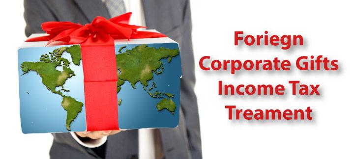gifts from foriegn corporations included as gross income for